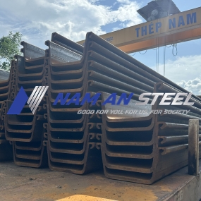 Cừ Larsen IV Chính Hãng | Thép Cọc Cừ Larsen IV SS400 Giá Tốt | Thép Nam An