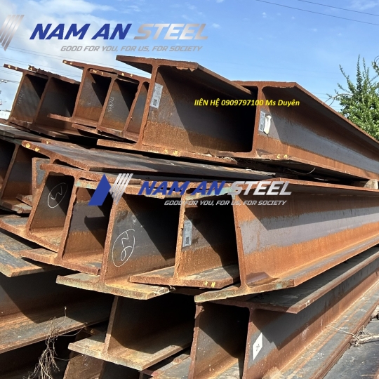 Thép Hình H350 x 350 x 12 x 19mm Tiêu chuẩn SS400/A36