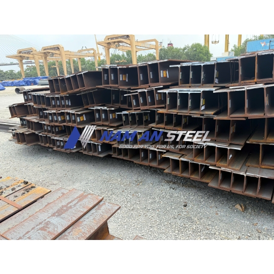 Thép Hình H350 x 350 x 12 x 19mm Tiêu chuẩn SS400/A36