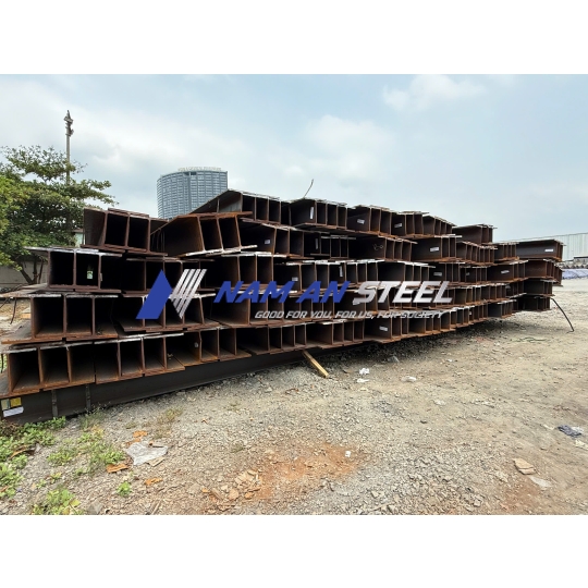 Thép Hình H350 x 350 x 12 x 19mm Tiêu chuẩn SS400/A36