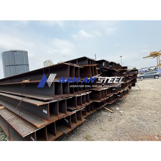 Thép Hình H350 x 350 x 12 x 19mm Tiêu chuẩn SS400/A36