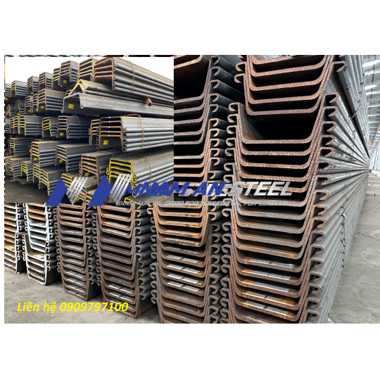 Cừ Larsen I-II-III-IV-V (Cừ 1, 2, 3, 4, 5)