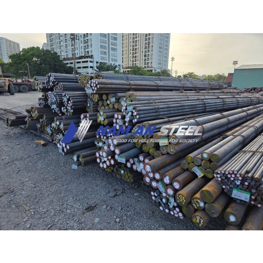 Thép Láp Tròn Đặc S45C – Thép Carbon Cường Độ Cao Gia Công Cơ Khí Chính Xác