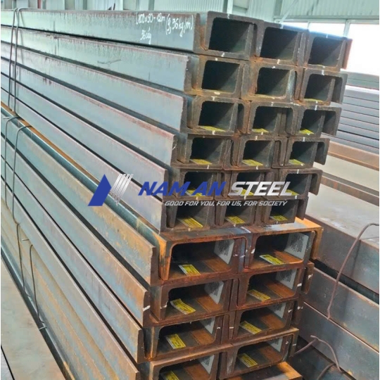 THÉP HÌNH U50X22X2.5X3X6000MM (13.5KG/CÂY)